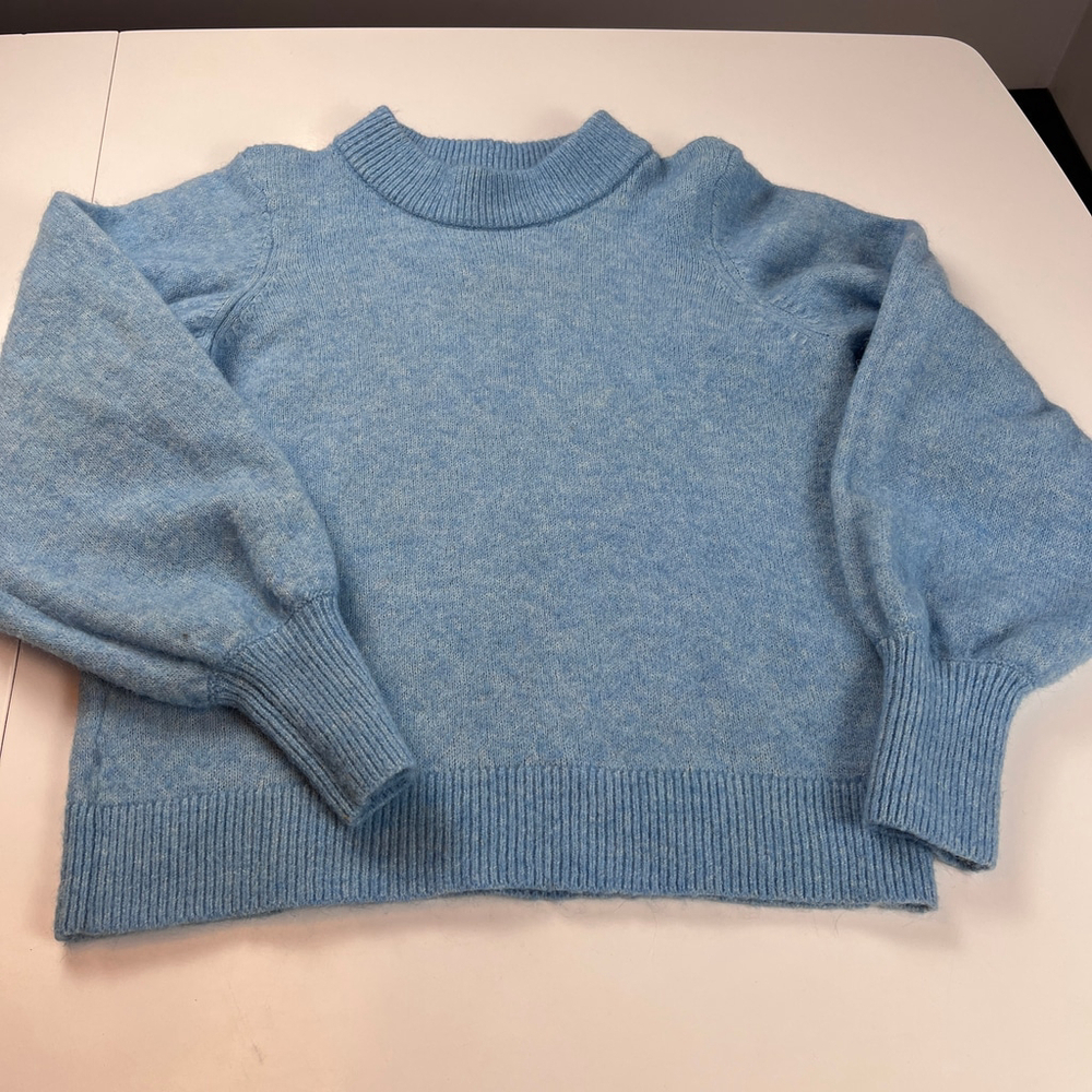 Selected / Femme wool knit sweater puff sleeve size M - Picture 3 of 10